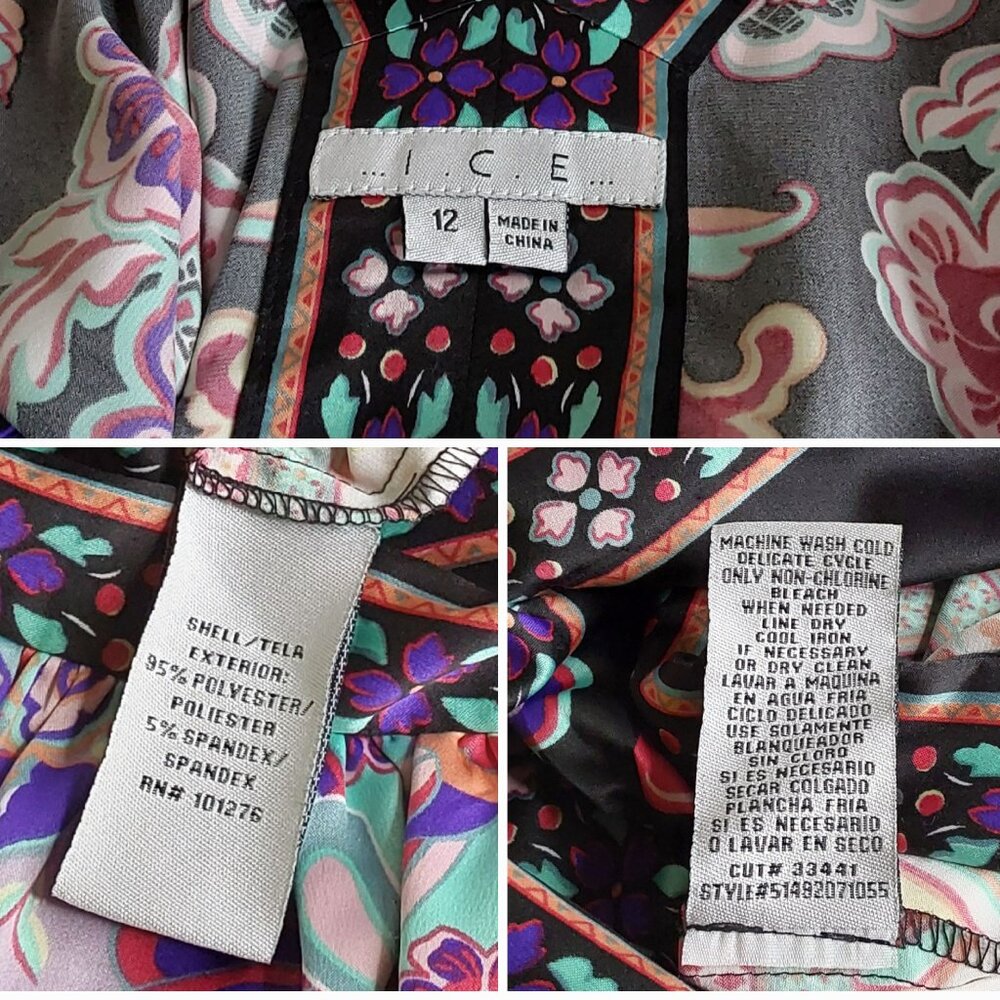 SIDE-ZIP BOHO-CHIC DRESS - Picture 13 of 16